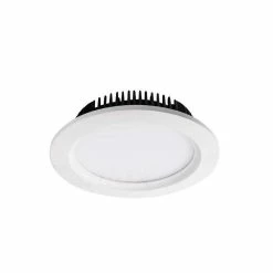 Nouveau ⭐ Kanlux Downlight LED 24W étanche IP44 rond ∅195mm Blanc - Blanc Naturel 4000K 🛒