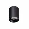 Vente flash 🛒 Kanlux Plafonnier saillie rond pour 1 ampoule GU10 Noir ⭐
