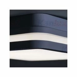 Grosses soldes 😀 Kanlux Plafonnier LED 18W étanche IP54 carré côté 220mm Graphite - Blanc Chaud 3000K ✔️ -Optonica Soldes 5905339329431 4 1