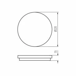 Tout neuf đ Kanlux Plafonnier LED 18W Ă dĂ©tecteur Ă©tanche IP54 rond â
220mm Graphite - Blanc Naturel 4000K đ€© 7 Tout neuf đ Kanlux Plafonnier LED 18W Ă dĂ©tecteur Ă©tanche IP54 rond â
220mm Graphite - Blanc Naturel 4000K đ€© -Optonica Soldes 5905339329448 4 1