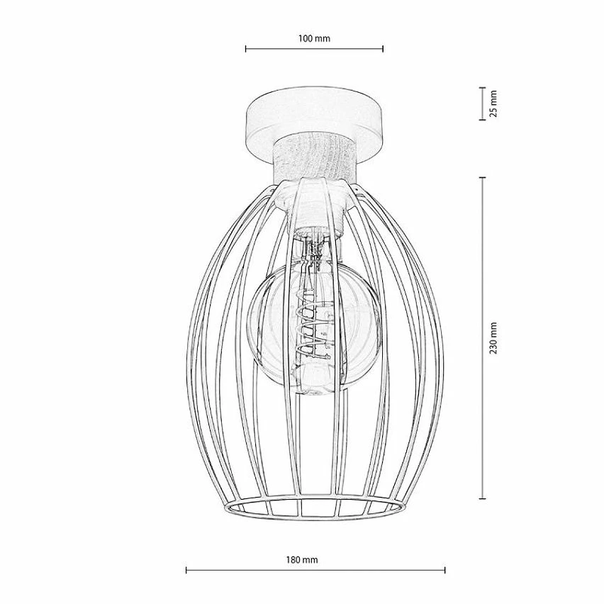 Vente flash đ Paris prix Plafonnier Design "Gunnar" 29cm Noir đ 2 Vente flash đ Paris prix Plafonnier Design "Gunnar" 29cm Noir đ â Image 2