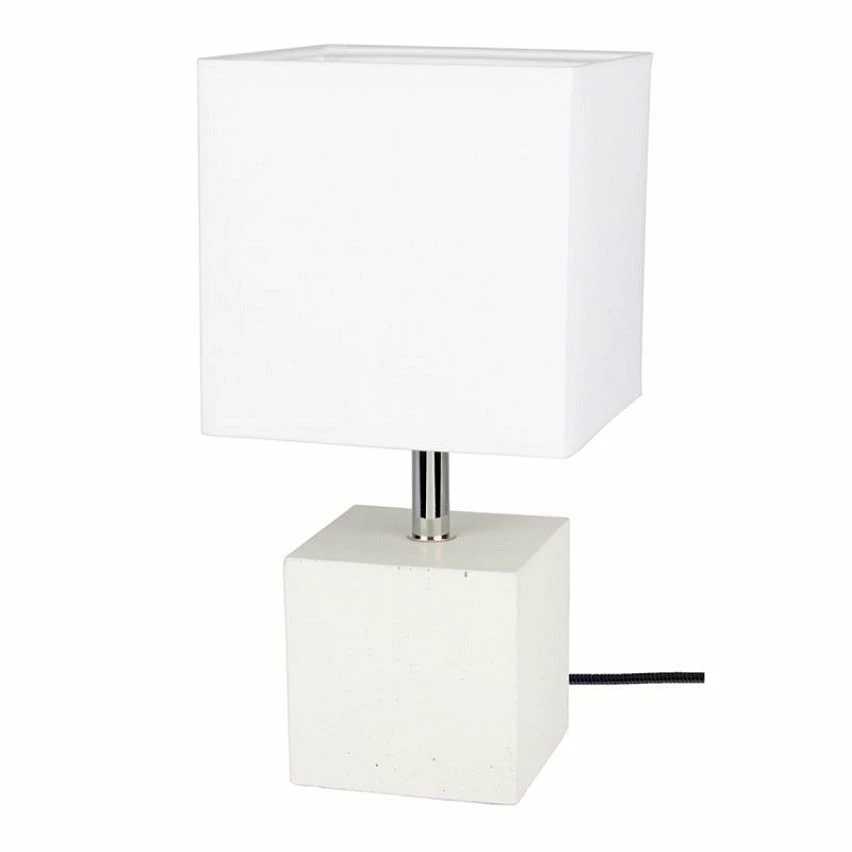 De gros đ„ Paris prix Lampe Ă Poser CarrĂ©e en BĂ©ton "Strong" 30cm Blanc â 1 De gros đ„ Paris prix Lampe Ă Poser CarrĂ©e en BĂ©ton "Strong" 30cm Blanc â