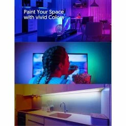 Nouveau 🔔 Bande LED Teckin SL02B Lights Alexa RVB de 16,4 Pieds Synchronisation de Musique 🔥 -Optonica Soldes 6973900310842 4