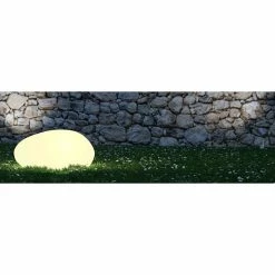 Grosses soldes 🌟 VELAMP SOLAR STONE: Pierre lumineuse LED (blanc + RGB) à recharge solaire. Avec télécommande 🌟 -Optonica Soldes 8003910106796 3