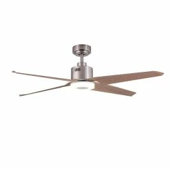 Meilleure affaire 👏 Sulion Ventilateur de plafond Moteur DC 137cm LED 18W Bois ✔️
