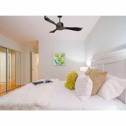 Offres 🛒 Klassfan Ventilateur de plafond Réversible Thermostat Wifi Moteur à courant continu Toits en pente Télécommande Scénarios Adaptateur 2/3 Lames ✨ -Optonica Soldes 8435525600725 5