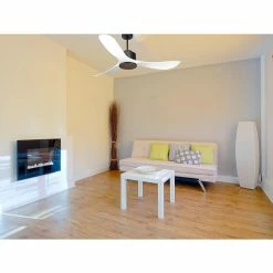 Meilleure affaire 🎁 Klassfan Ventilateur de plafond Réversible Thermostat Wifi Moteur à courant continu Toits en pente Télécommande Scénarios Hypersilence Mémoire ✔️ -Optonica Soldes 8435525600763 3