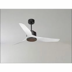 De gros 😀 Klassfan Ventilateur de plafond Réversible Thermostat Wifi Moteur à courant continu Toits en pente Télécommande Scénarios Adaptateur 2/3 Lames ⭐ -Optonica Soldes 8435525600787 3