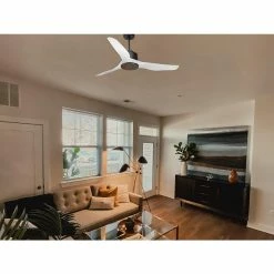 De gros 😀 Klassfan Ventilateur de plafond Réversible Thermostat Wifi Moteur à courant continu Toits en pente Télécommande Scénarios Adaptateur 2/3 Lames ⭐ -Optonica Soldes 8435525600787 6