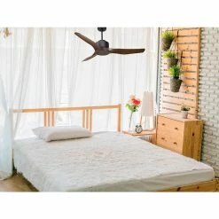 Nouveau 💯 Klassfan Ventilateur de plafond Réversible Thermostat Wifi Moteur à courant continu Toits en pente Télécommande Scénarios Adaptateur 2/3 Lames 🔥 -Optonica Soldes 8435525600824 3