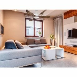 Vente flash 💯 Klassfan Ventilateur de plafond Réversible Thermostat Wifi Moteur à courant continu Toits en pente Télécommande Scénarios Adaptateur 2/3 Lames ✨ -Optonica Soldes 8435525600855 4