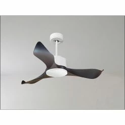 Tout neuf 😀 Klassfan Ventilateur de plafond Réversible Thermostat Wifi Moteur à courant continu Toits en pente Télécommande Scénarios Adaptateur 2/3 Lames 😉 -Optonica Soldes 8435525600916 4