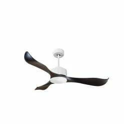 Vente flash 💯 Klassfan Ventilateur de plafond Réversible Thermostat Wifi Moteur à courant continu Toits en pente Télécommande Scénarios Adaptateur 2/3 Lames 💯