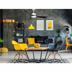 Vente flash 💯 Klassfan Ventilateur de plafond Réversible Thermostat Wifi Moteur à courant continu Toits en pente Télécommande Scénarios Adaptateur 2/3 Lames 💯 -Optonica Soldes 8435525600923 7