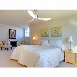 Vente flash 👍 Klassfan Ventilateur de plafond Contrôle Réversible Thermostat Wifi Moteur à courant continu Toits en pente Télécommande Scénarios Hypersilence ⭐ -Optonica Soldes 8435525601371 7