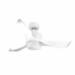Nouveau 🔥 Klassfan Ventilateur de plafond Contrôle Réversible Lumière Thermostat Dimmable Wifi Moteur à courant continu Toits en pente Télécommande Scéna 😍 -Optonica Soldes 8435525601401 3