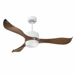 Remise 🧨 Klassfan Ventilateur de plafond Contrôle Réversible Lumière Thermostat Dimmable Wifi Moteur à courant continu Toits en pente Télécommande Scéna ❤️