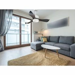 Les meilleures critiques de 🎉 Klassfan Ventilateur de plafond Réversible Lumière Thermostat Dimmable Wifi Moteur à courant continu Toits en pente Télécommande Scénarios Lumi 🥰 -Optonica Soldes 8435525601456 7