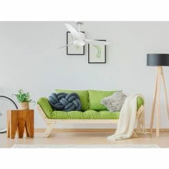 Le moins cher 🎉 Klassfan Ventilateur de plafond Réversible Lumière Thermostat Dimmable Wifi Moteur à courant continu Toits en pente Télécommande Scénarios Lumi 🔥 -Optonica Soldes 8435525601463 5