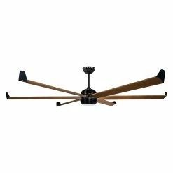 Budget 🌟 Klassfan Ventilateur de plafond DC pales en bois 236cm avec WiFi et dimmer LED ❤️