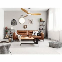 Tout neuf 😀 Klassfan Ventilateur de plafond Réversible Thermostat Wifi Moteur à courant continu Toits en pente Télécommande Scénarios Hypersilence Mémoire ✔️ -Optonica Soldes 8435525603559 4