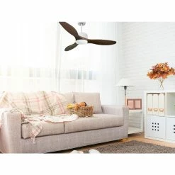 Meilleure vente 🛒 Klassfan Ventilateur de plafond Réversible Thermostat Wifi Moteur à courant continu Toits en pente Télécommande Scénarios Hypersilence Mémoire 🤩 -Optonica Soldes 8435525603566 7