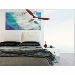 De gros 🎁 Klassfan Ventilateur de plafond Réversible Thermostat Wifi Moteur à courant continu Toits en pente Télécommande Scénarios Hypersilence Mémoire ⭐ -Optonica Soldes 8435525603573 4