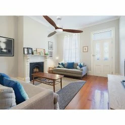 De gros 🎁 Klassfan Ventilateur de plafond Réversible Thermostat Wifi Moteur à courant continu Toits en pente Télécommande Scénarios Hypersilence Mémoire ⭐ -Optonica Soldes 8435525603573 6