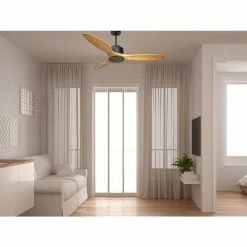 Coupon 😉 Klassfan Ventilateur de plafond Réversible Thermostat Wifi Moteur à courant continu Toits en pente Télécommande Scénarios Hypersilence Mémoire 🔥 -Optonica Soldes 8435525603641 6