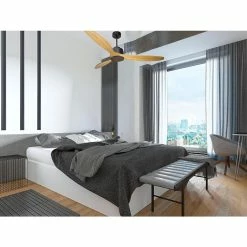 Acheter 🔥 Klassfan Ventilateur de plafond Réversible Thermostat Wifi Moteur à courant continu Toits en pente Télécommande Scénarios Hypersilence Mémoire ✔️ -Optonica Soldes 8435525603658 6