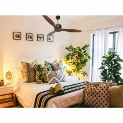 Meilleur prix 💯 Klassfan Ventilateur de plafond Réversible Thermostat Wifi Moteur à courant continu Toits en pente Télécommande Scénarios Hypersilence Mémoire 😉 -Optonica Soldes 8435525603665 7