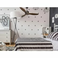 Tout neuf 😀 Klassfan Ventilateur de plafond Réversible Thermostat Wifi Moteur à courant continu Toits en pente Télécommande Scénarios Hypersilence Mémoire ❤️ -Optonica Soldes 8435525603672 6