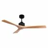 Promo 😉 Klassfan Ventilateur de plafond DC pales en bois 132cm avec 6 vitesses et Wifi ⭐