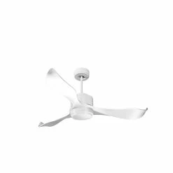 Le moins cher 💯 Klassfan Ventilateur de plafond Réversible Lumière Thermostat Dimmable Wifi Moteur à courant continu Toits en pente Télécommande Scénarios Lumi 🧨