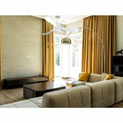 Le moins cher 💯 Klassfan Ventilateur de plafond Réversible Lumière Thermostat Dimmable Wifi Moteur à courant continu Toits en pente Télécommande Scénarios Lumi 🧨 -Optonica Soldes 8435525604709 5