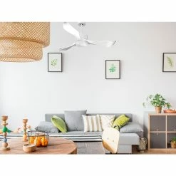 Le moins cher 💯 Klassfan Ventilateur de plafond Réversible Lumière Thermostat Dimmable Wifi Moteur à courant continu Toits en pente Télécommande Scénarios Lumi 🧨 -Optonica Soldes 8435525604709 7