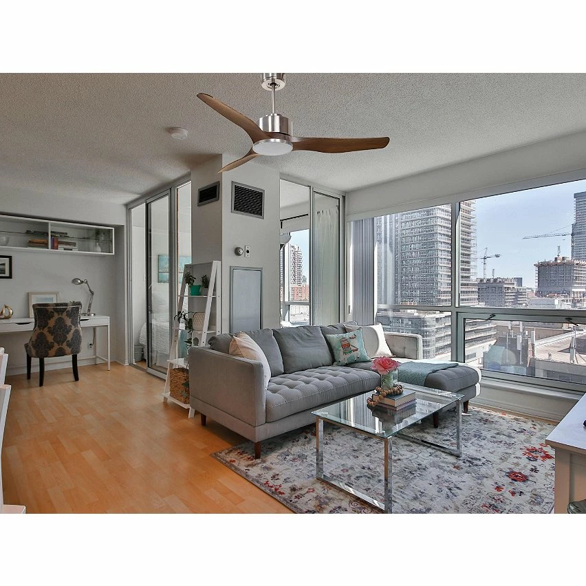 Meilleure vente ✨ Klassfan Ventilateur de plafond Réversible Thermostat Wifi Moteur à courant continu Toits en pente Télécommande Scénarios Adaptateur 2/3 Lames 🔔 7 Meilleure vente ✨ Klassfan Ventilateur de plafond Réversible Thermostat Wifi Moteur à courant continu Toits en pente Télécommande Scénarios Adaptateur 2/3 Lames 🔔 – Image 7