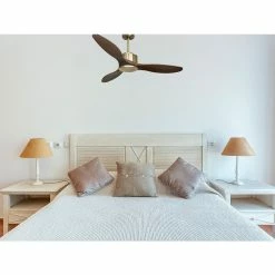 Meilleur prix ⌛ Klassfan Ventilateur de plafond Réversible Thermostat Wifi Moteur à courant continu Toits en pente Télécommande Scénarios Hypersilence Mémoire ⭐ -Optonica Soldes 8435525604969 7