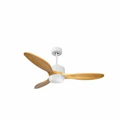 Vente flash 🔥 Klassfan Ventilateur de plafond Réversible Lumière Thermostat Dimmable Wifi Moteur à courant continu Toits en pente Télécommande Scénarios Lumi 🌟