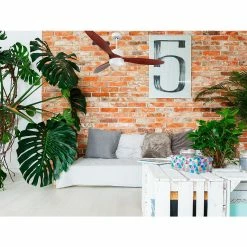 Vente flash 🔥 Klassfan Ventilateur de plafond Réversible Lumière Thermostat Dimmable Wifi Moteur à courant continu Toits en pente Télécommande Scénarios Lumi 👏 -Optonica Soldes 8435525606505 3