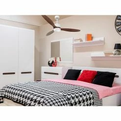 Vente flash 🔥 Klassfan Ventilateur de plafond Réversible Lumière Thermostat Dimmable Wifi Moteur à courant continu Toits en pente Télécommande Scénarios Lumi 👏 -Optonica Soldes 8435525606505 5