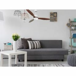 Vente flash 🔥 Klassfan Ventilateur de plafond Réversible Lumière Thermostat Dimmable Wifi Moteur à courant continu Toits en pente Télécommande Scénarios Lumi 👏 -Optonica Soldes 8435525606505 7