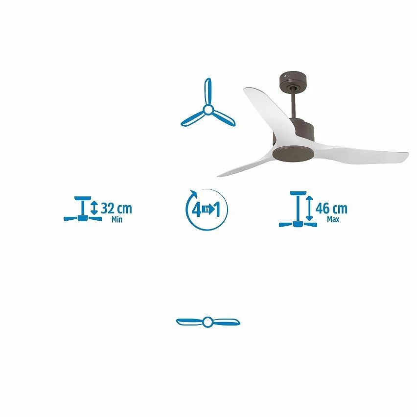 Nouveau đ„° Klassfan Ventilateur de plafond RĂ©versible Thermostat Wifi Moteur Ă courant continu Toits en pente TĂ©lĂ©commande ScĂ©narios Adaptateur 2/3 Lames đ 3 Nouveau đ„° Klassfan Ventilateur de plafond RĂ©versible Thermostat Wifi Moteur Ă courant continu Toits en pente TĂ©lĂ©commande ScĂ©narios Adaptateur 2/3 Lames đ â Image 3