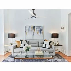 Grosses soldes 🎁 Klassfan Ventilateur de plafond Réversible Lumière Thermostat Dimmable Wifi Moteur à courant continu Toits en pente Télécommande Scénarios Lumi 🥰 -Optonica Soldes 8435525606710 4