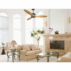 Le moins cher 👍 Klassfan Ventilateur de plafond Réversible Thermostat Wifi Moteur à courant continu Toits en pente Télécommande Scénarios Hypersilence Mémoire ❤️ -Optonica Soldes 8435525606727 6