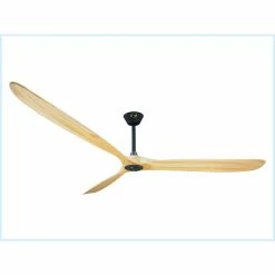 Grosses soldes 🔥 Klassfan Ventilateur de plafond DC pales en bois 223cm avec 6 vitesses et Wifi 🔔 -Optonica Soldes 8435525606772 3
