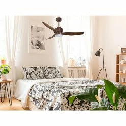 Remise ✔️ Klassfan Ventilateur de plafond Réversible Lumière Thermostat Dimmable Wifi Moteur à courant continu Toits en pente Télécommande Scénarios Lumi ✨ -Optonica Soldes 8435525607458 6