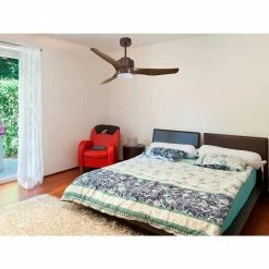 Remise ✔️ Klassfan Ventilateur de plafond Réversible Lumière Thermostat Dimmable Wifi Moteur à courant continu Toits en pente Télécommande Scénarios Lumi ✨ -Optonica Soldes 8435525607458 7