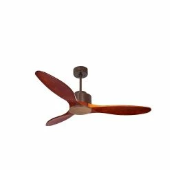 Remise 🔔 Klassfan Ventilateur de plafond Réversible Thermostat Wifi Moteur à courant continu Toits en pente Télécommande Scénarios Hypersilence Mémoire 👏