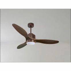 Sortie 👍 Klassfan Ventilateur de plafond Réversible Lumière Thermostat Dimmable Wifi Moteur à courant continu Toits en pente Télécommande Scénarios Lumi ❤️ -Optonica Soldes 8435525607496 5